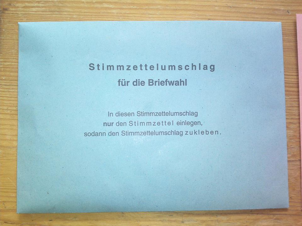 stimmzettelumschlag