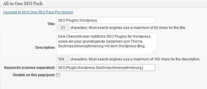 SEO-Plugins für WordPress
