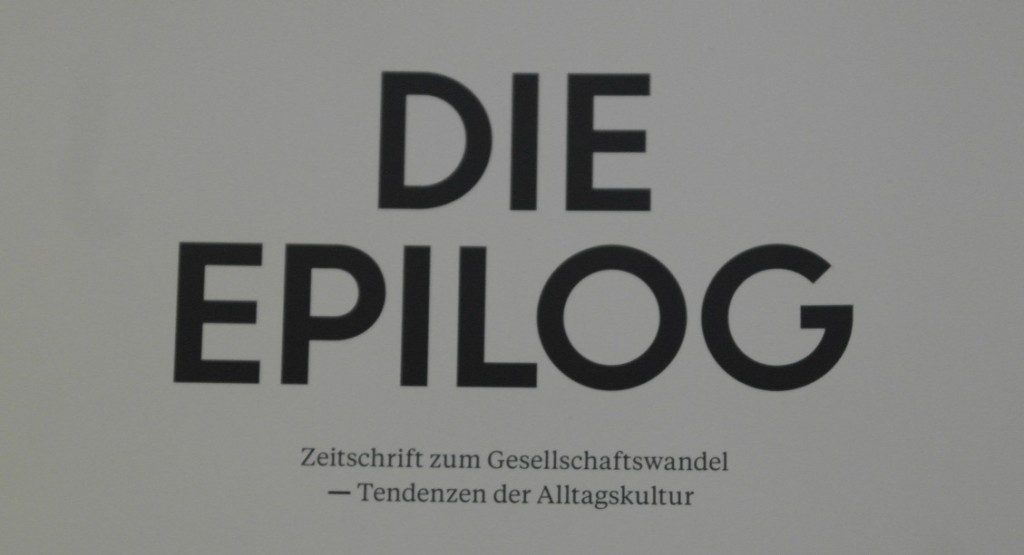 Die EPILOG Erstausgabe