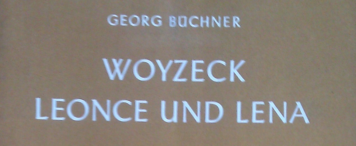 Hier sieht man den Titel von Woyzeck