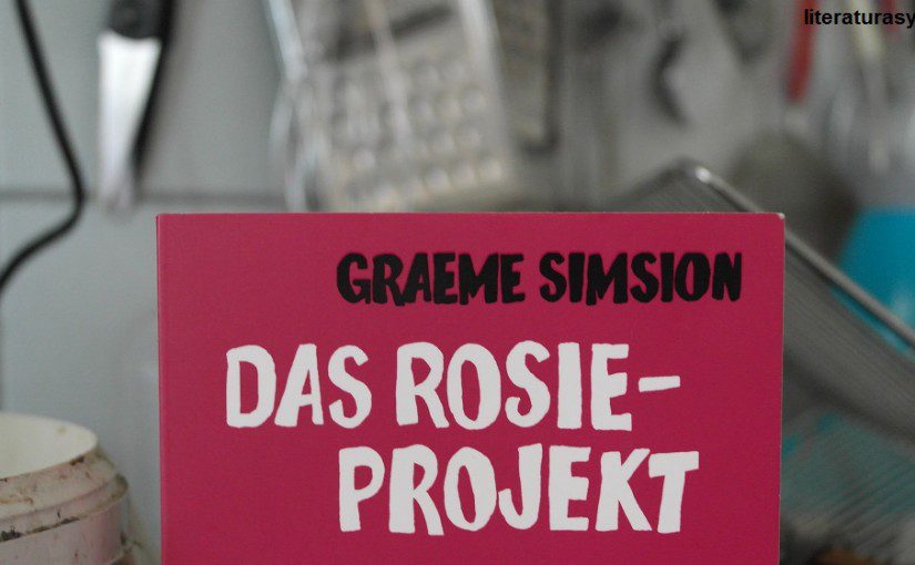 Hier sieht man den Titel des Buchs das Rosie Projekt