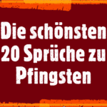 die schönsten Pfingstsprüche